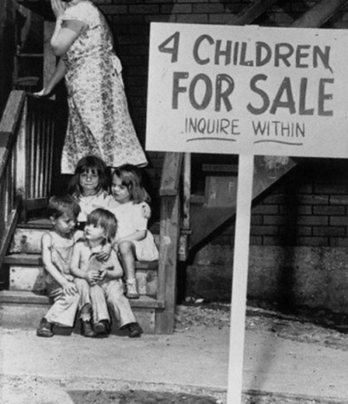 29-Mother-hides-her-face-in-shame-after-putting-her-children-up-for-sale-Chicago-1948